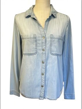 cloth & stone Soft Chambray Button Down Shirt